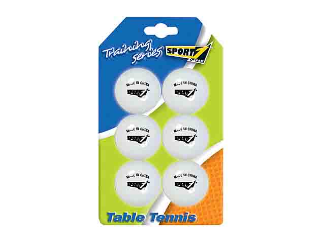PALLINE PING PONG 6pz 40mm 708800066
