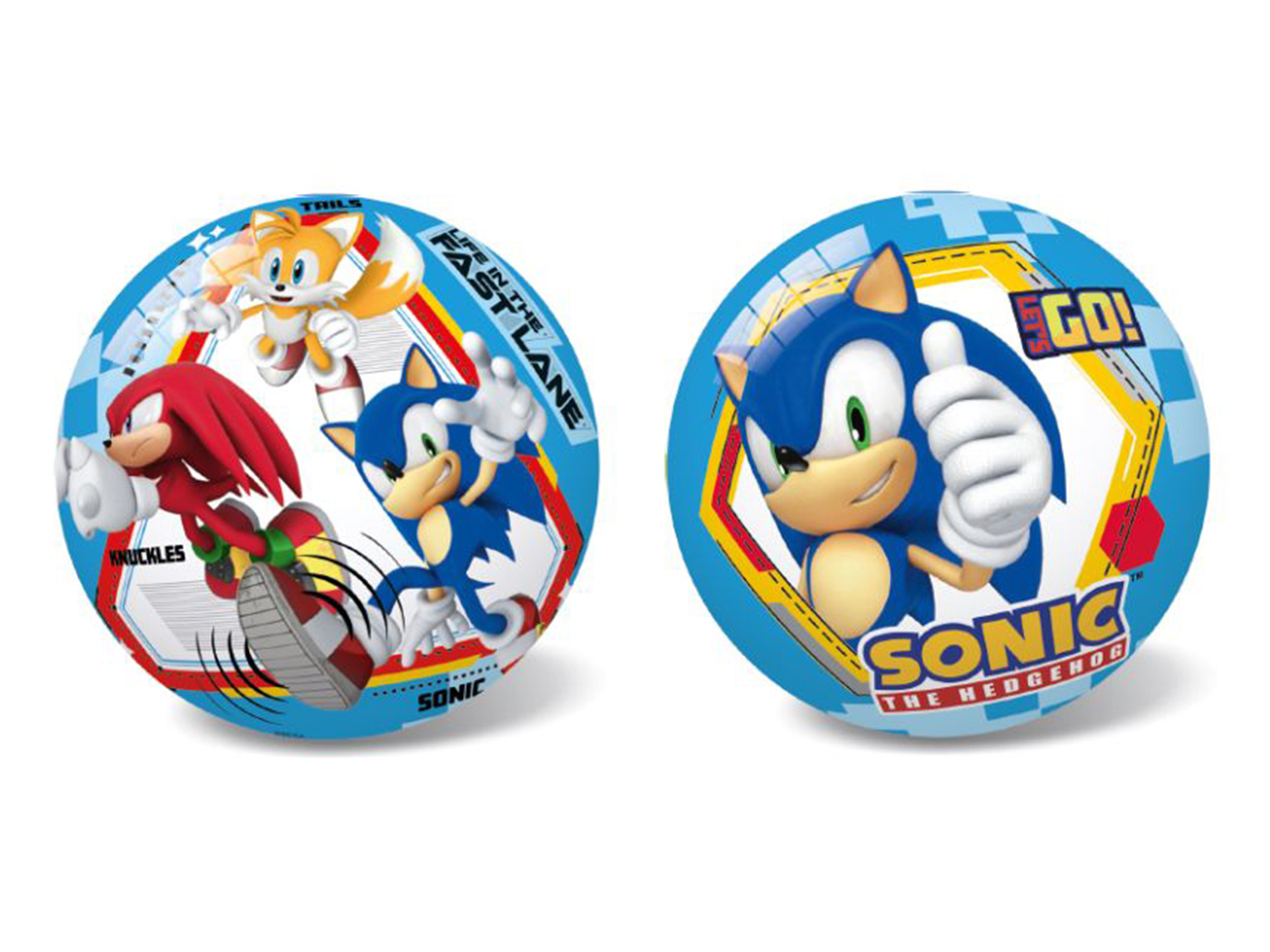 PALLA DI SONIC MISURA 14CM 702200526