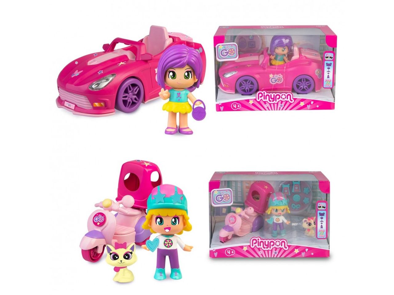 PINYPON LET’S GO CAR  MOTORBI PNY37000