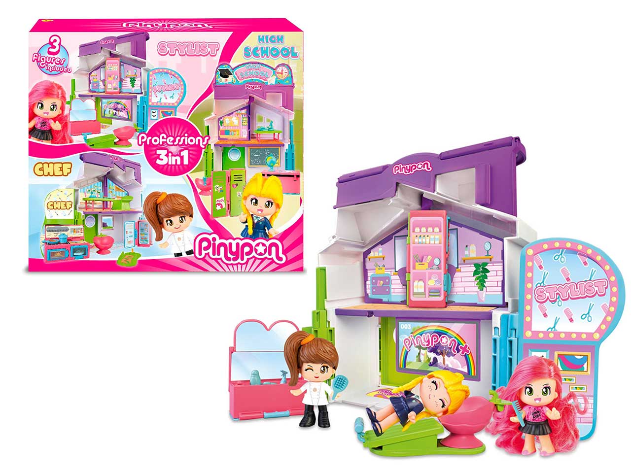 PINYPON PROFESSIONS 3 IN 1 PNY45000