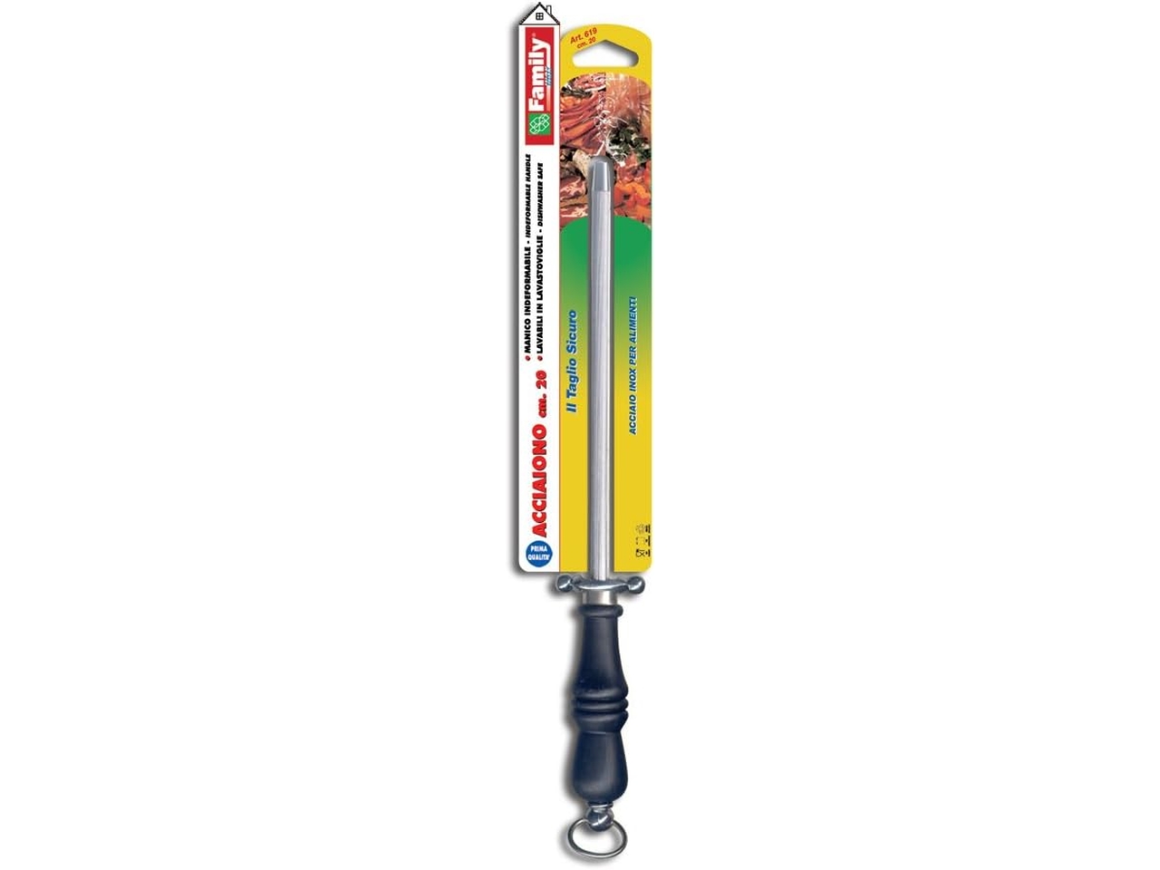 ACCIAINO M.CO PLASTICA 20cm  0619