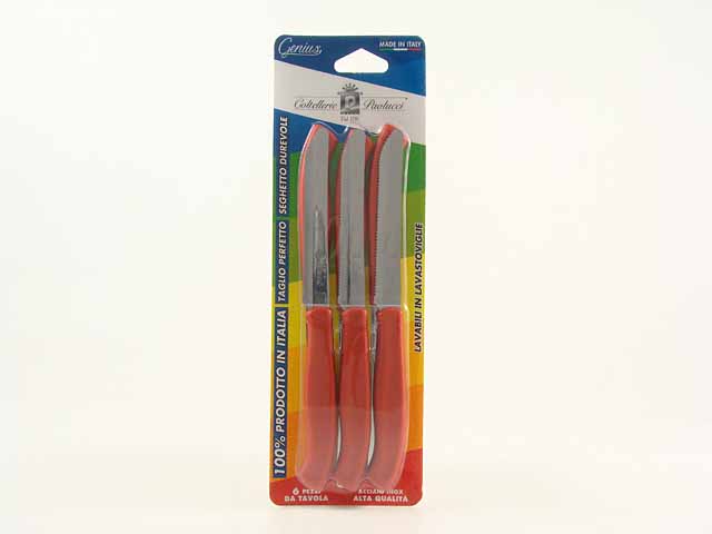 COLTELLI 6pz ROSSO 4803R.11