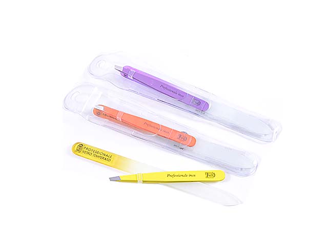 SET PINZETTA OBLIQUA + LIMETTA 0316