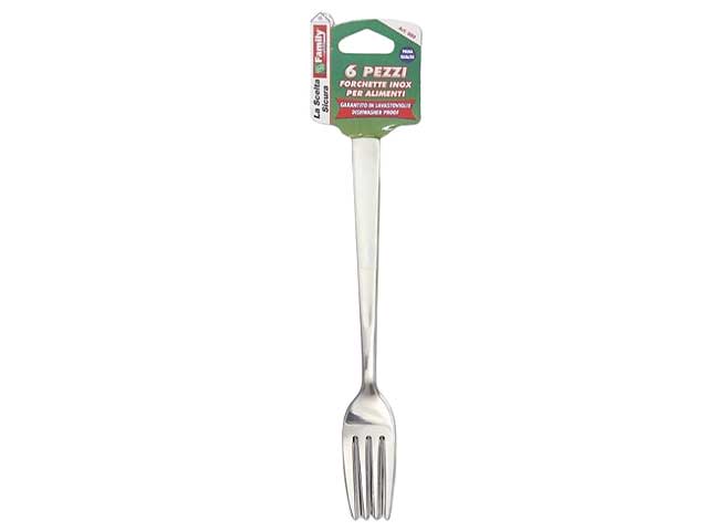 FORCHETTE 6pz INOX 989