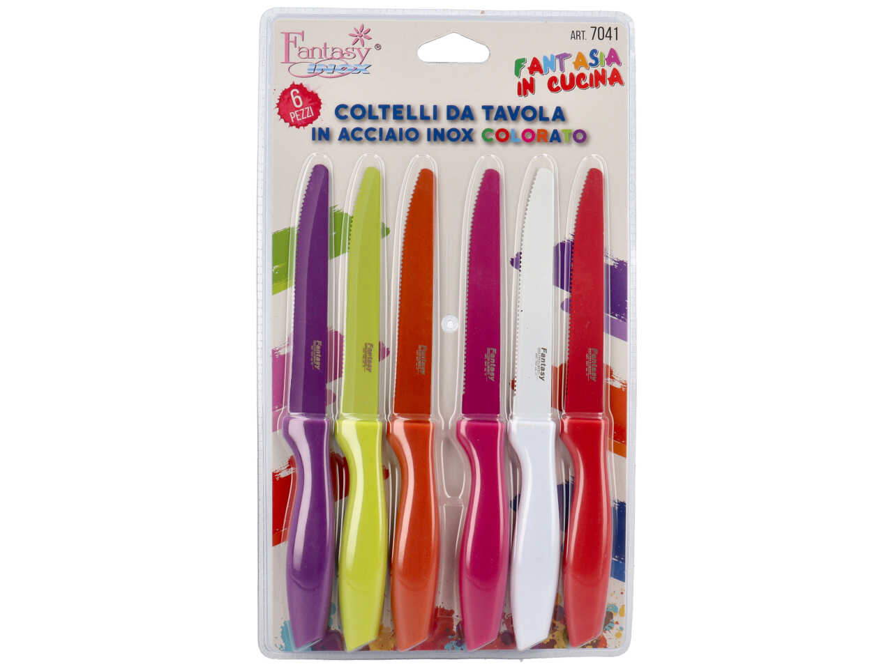 COLTELLI DA TAVOLA IN ACCIAIO INOX 7041