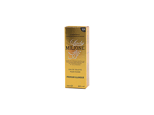 PROFUMO DONNA 15ml LADY MILIONE  534
