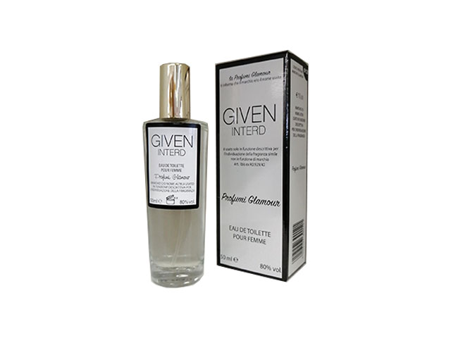 PROFUMO DONNA 50ml GIVEN INTERD 012 PROFUMO DONNA 50ml GIVEN INTERD 012