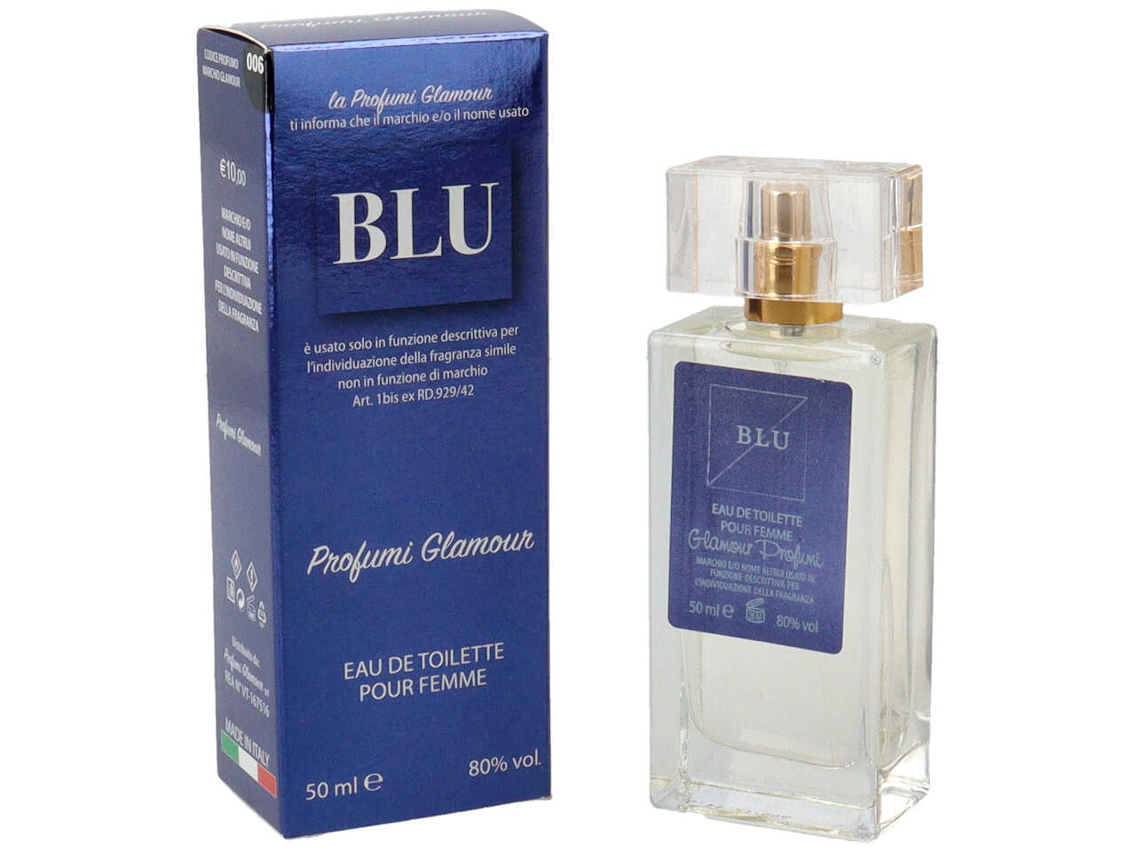 PROFUMO 50ML DONNA BLU 6 PROFUMO 50ML DONNA BLU 6