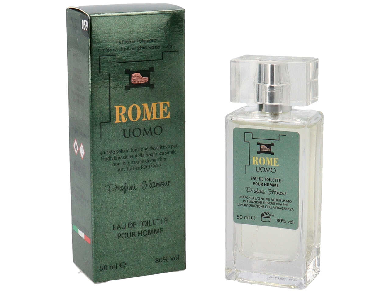 PROFUMO 50ML UOMO ROME 59 PROFUMO 50ML UOMO ROME 59