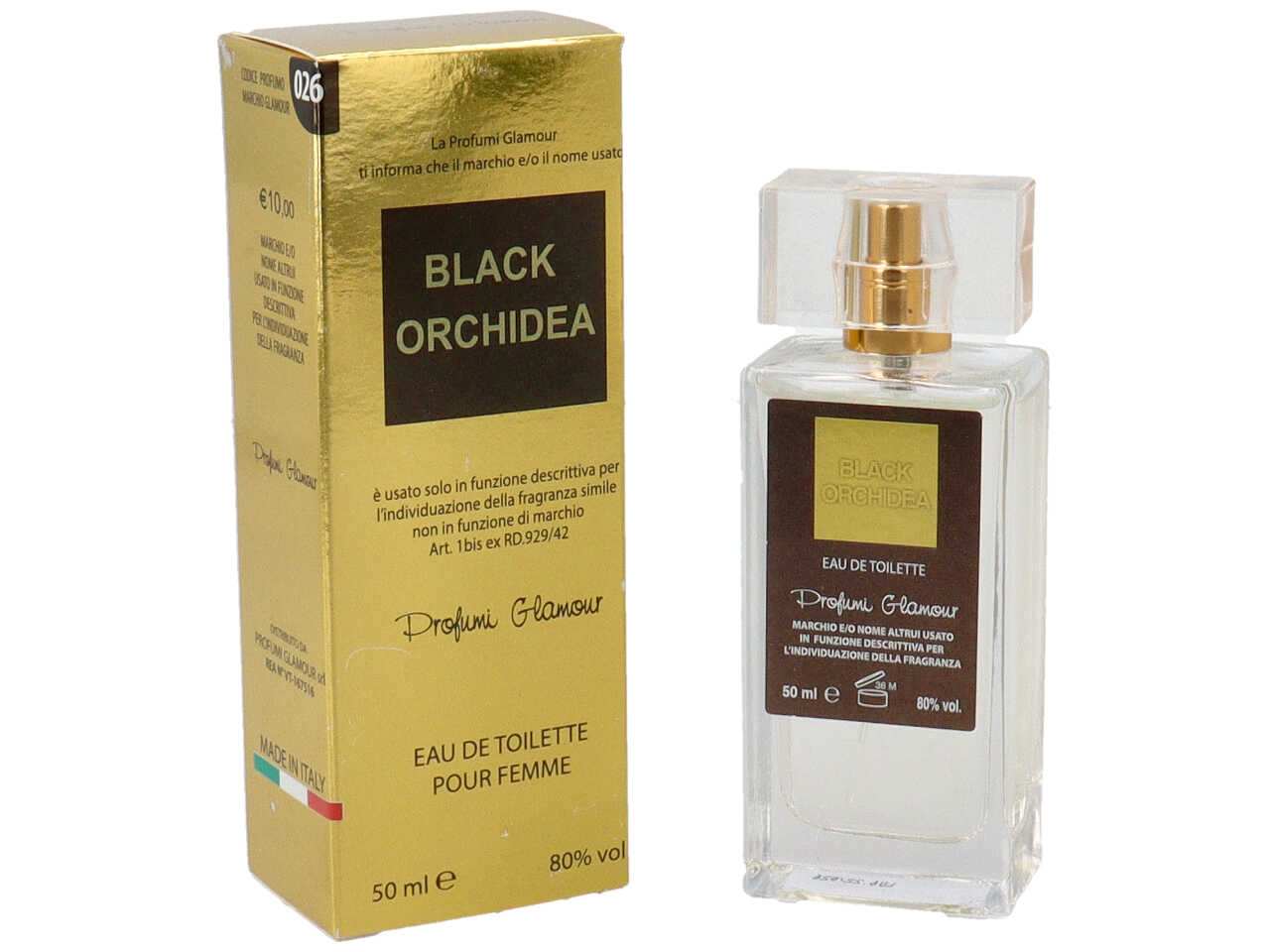 PROFUMO 50ML UNISEX BLACK ORCHIDEA 26 PROFUMO 50ML UNISEX BLACK ORCHIDEA 26