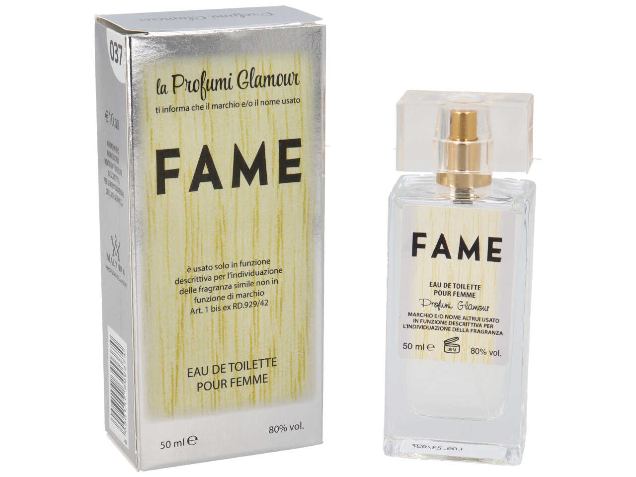 PROFUMO DA DONNA 50ML FAME 37 PROFUMO DA DONNA 50ML FAME 37
