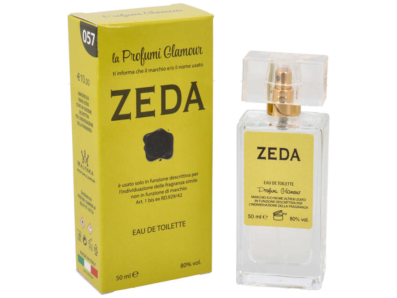 PROFUMO UNISEX 50ML ZEDA 57