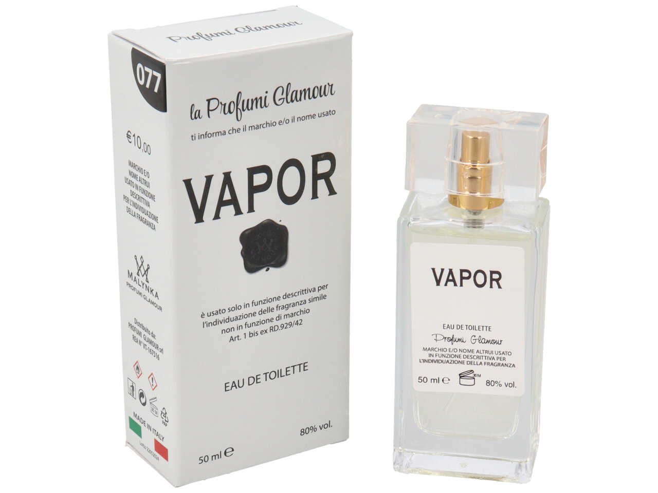 PROFUMO UNISEX 50ML VAPOR 77