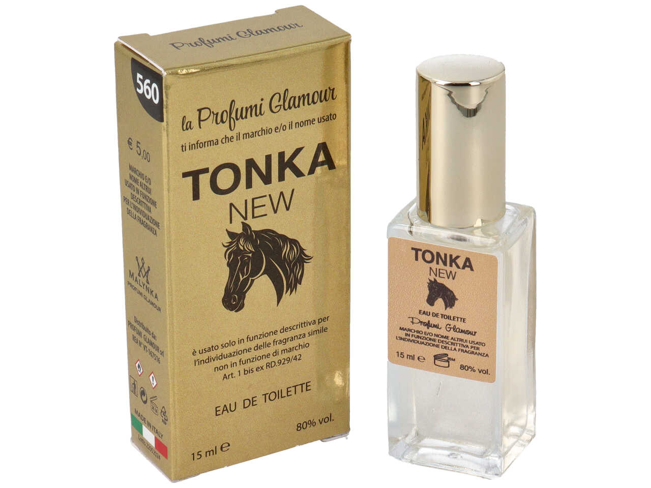 PROFUMO UNISEX 15ML NEW TONKA 560 PROFUMO UNISEX 15ML NEW TONKA 560