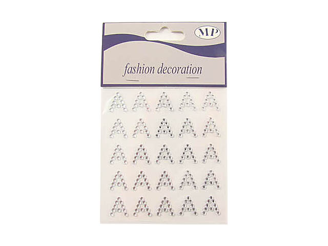 LETTERE ADESIVE 25pz A T029A