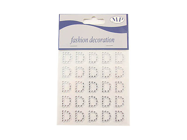 LETTERE ADESIVE 25pz D T029D