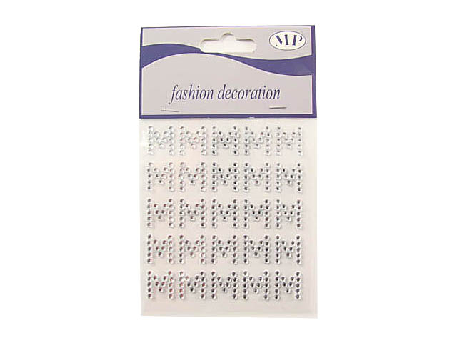 LETTERE ADESIVE 25pz M T029M
