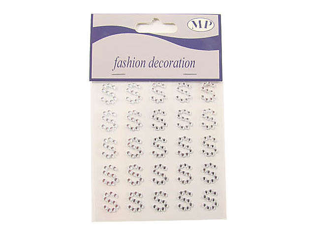 LETTERE ADESIVE 25pz S T029S