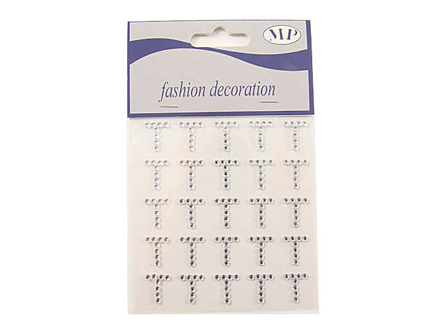 LETTERE ADESIVE 25pz T T029T