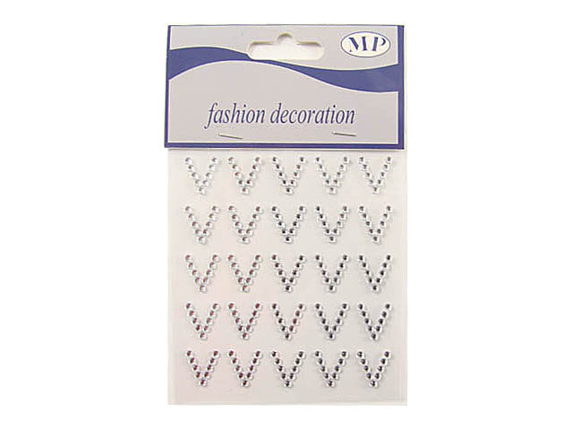 LETTERE ADESIVE 25pz V T029V