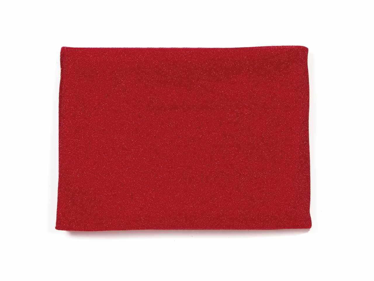 TELO GLITTER ELEGANCE 1,5X3MT ROSSO 2545 08