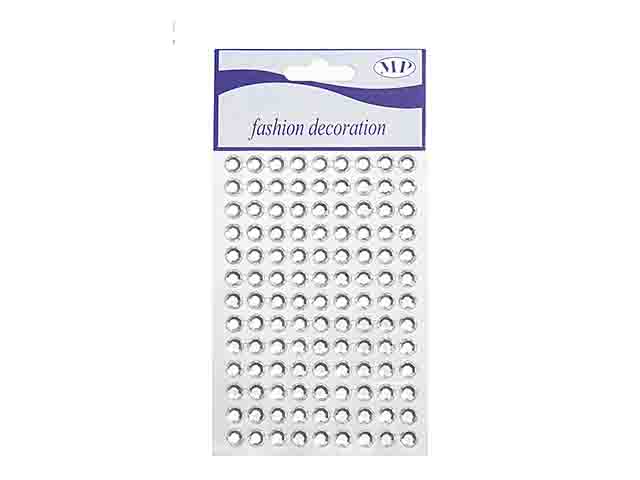 STRASS ADESIVI 8mm 135pz T035G STRASS ADESIVI 8mm 135pz T035G