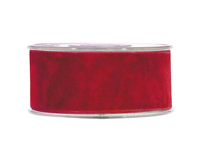 NASTRO DOPPIO VELLUTO 4CMX7MT ROSSO 3066G 08 NASTRO DOPPIO VELLUTO 4CMX7MT ROSSO 3066G 08