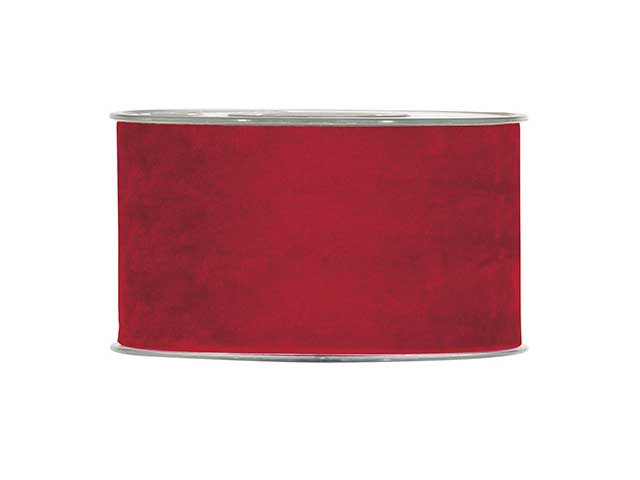 NASTRO DOPPIO VELLUTO 6,3CMX7MT ROSSO 3066XG 08 NASTRO DOPPIO VELLUTO 6,3CMX7MT ROSSO 3066XG 08