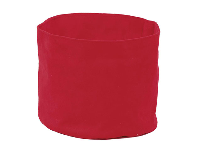 VELVET BAG 16x16xH14 ROSSA 3762G 08