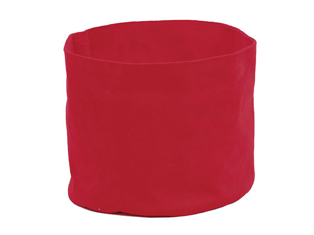 VELVET BAG 13x13xH11 ROSSA 3762M 08
