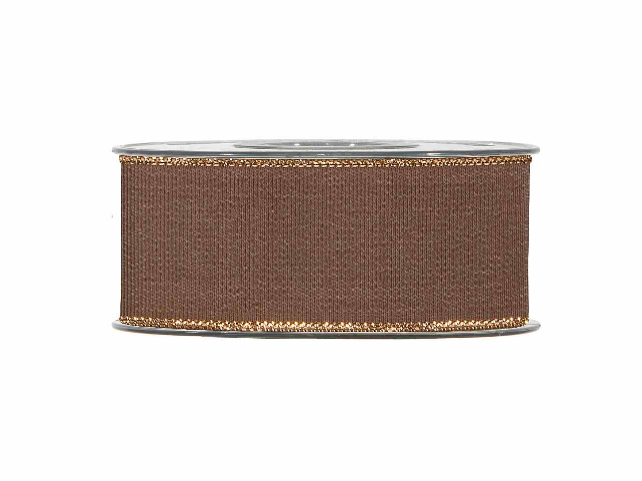 NASTRO GROS GRAIN 4CMX20MT MARRONE 4340G 39