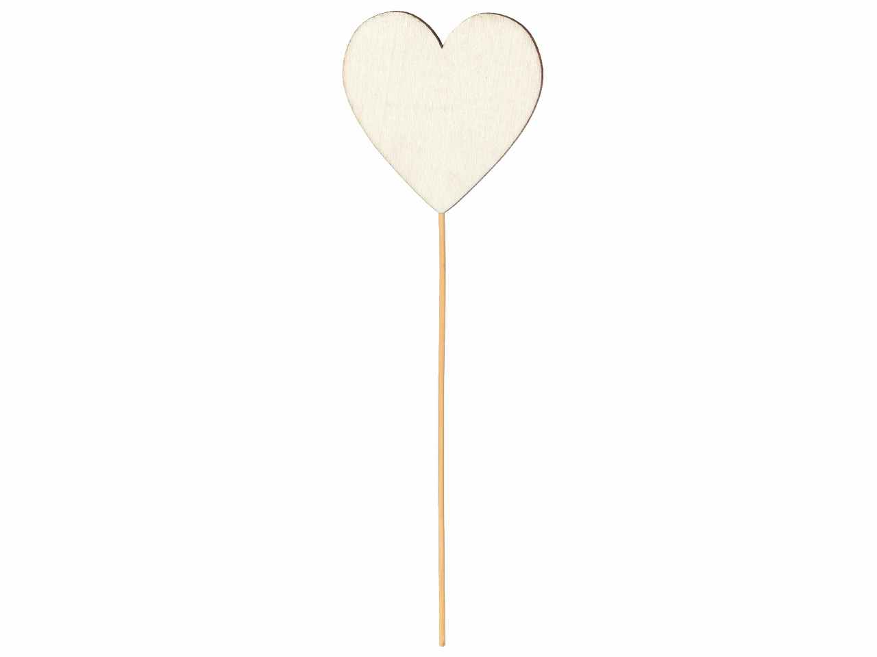 CUORE SU STELO 2 PEZZI CM7,5XH2 N892 00
