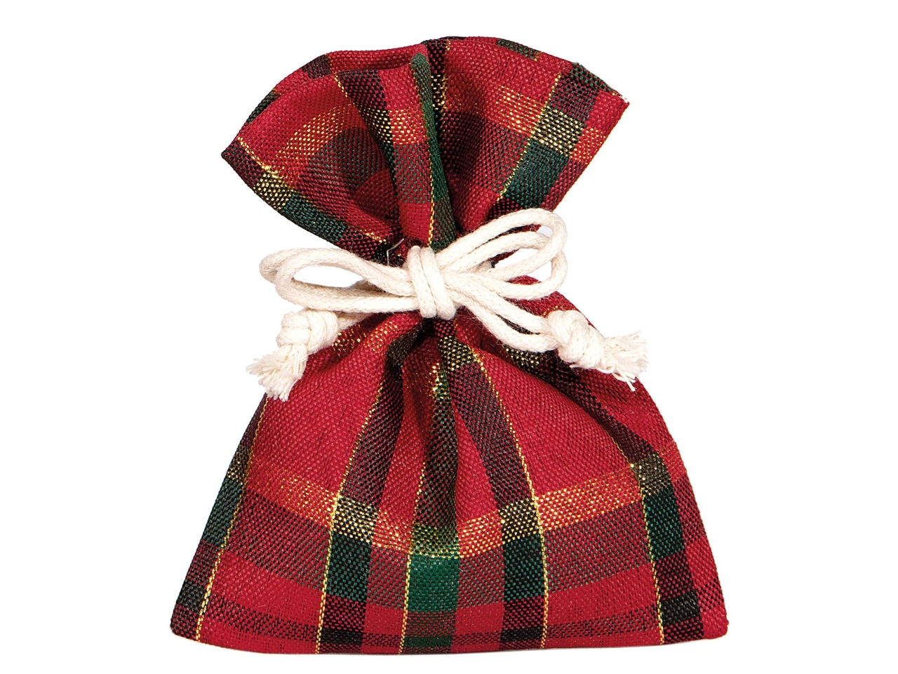 BUSTINA TARTAN 8X10CM  4709P D