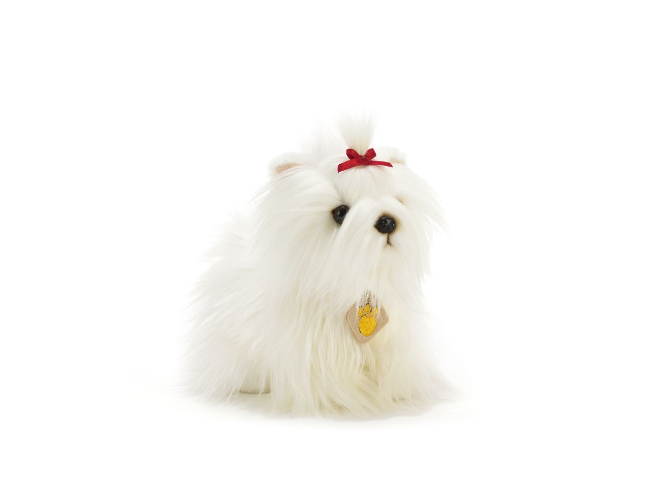 PELUCHE WHITNEY YORKSHIRE BIANCO 15919