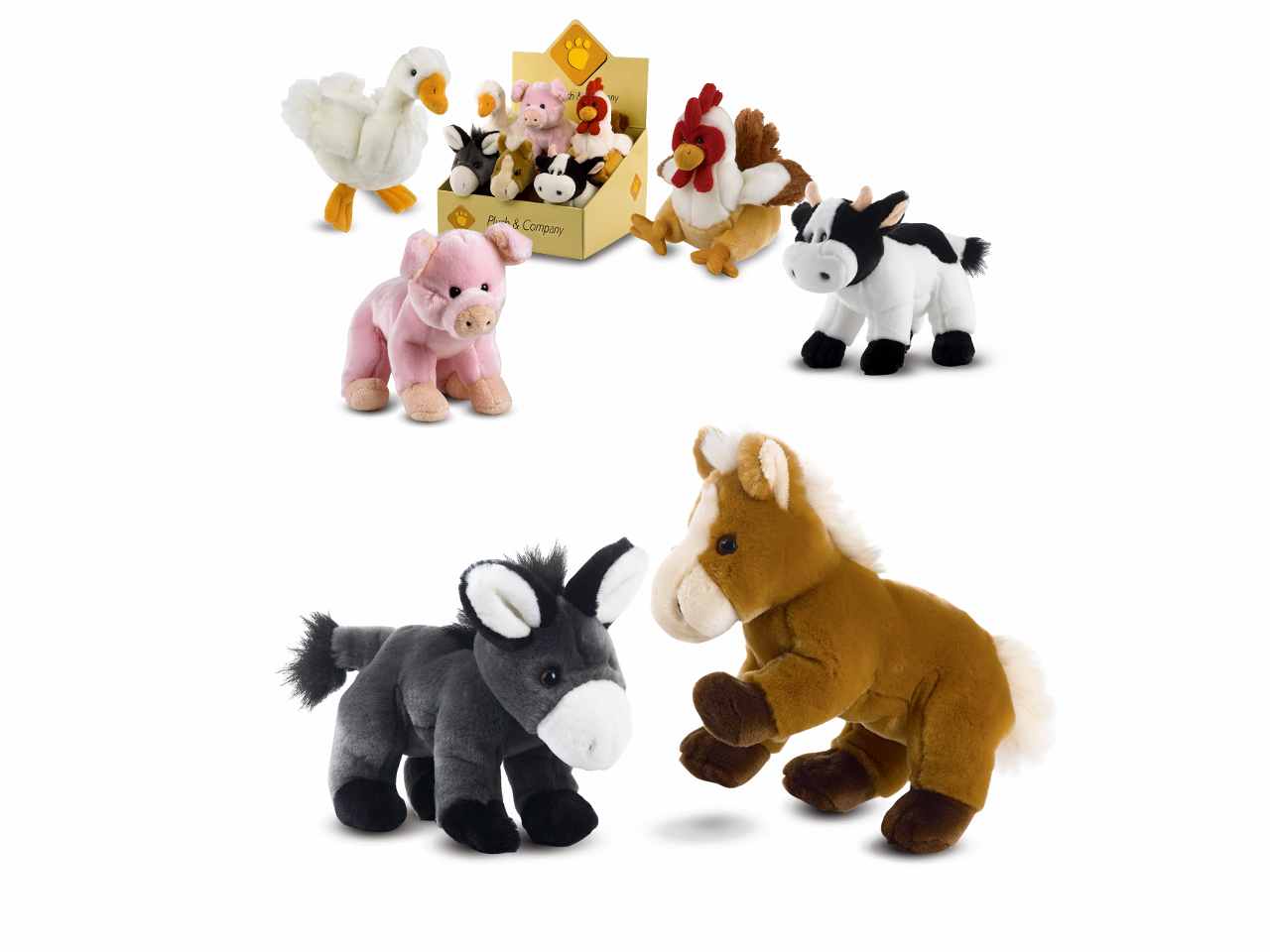 PELUCHE I PICCOLI PLUSH FARM TRIB 05863