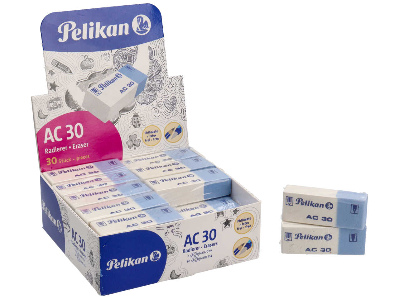 GOMME PLASTO MATITA /INCHIOSTRO AC30 300007895