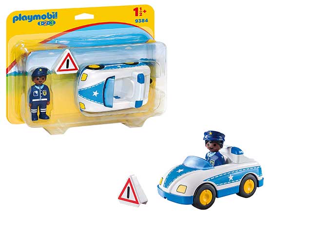 PLAYMOBIL 1 2 3 AUTO PLIZIA 9384