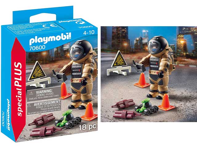 PLAYMOBIL ARTIFICIERE 70600