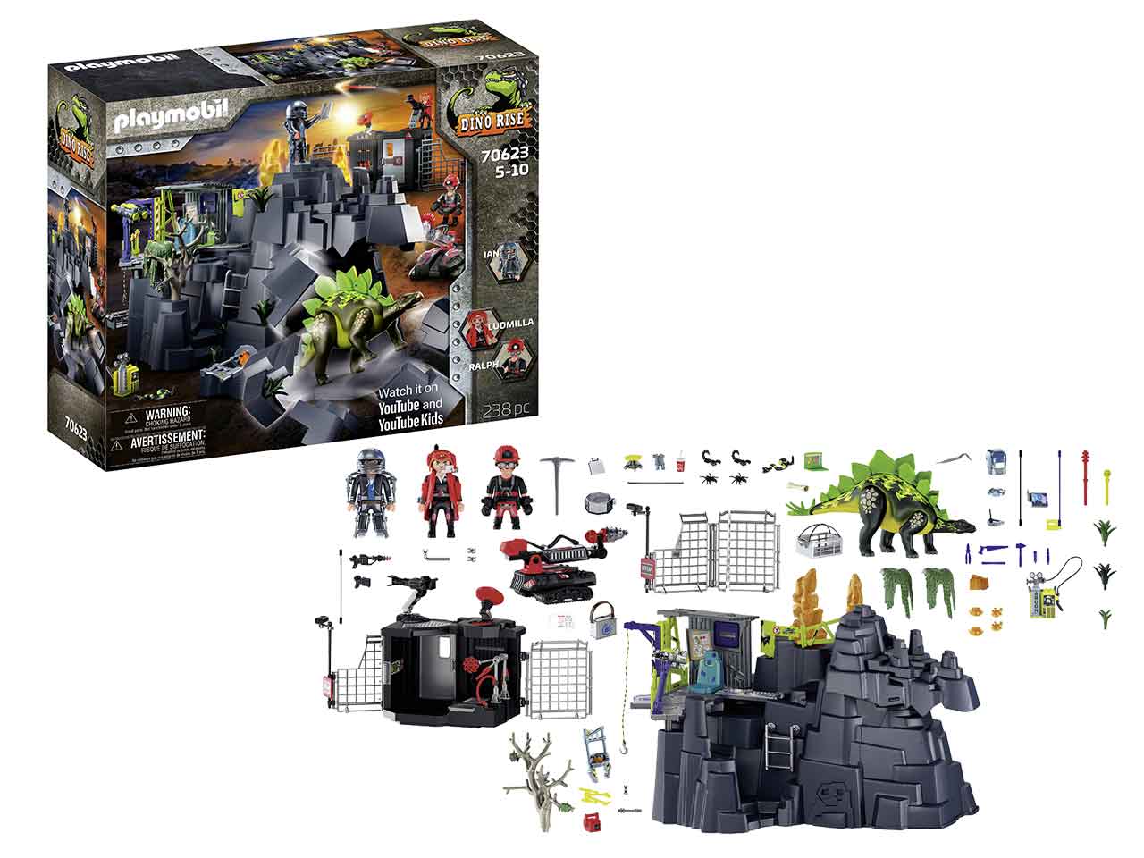 PLAYMOBIL DINO ROCK 70623$ PLAYMOBIL DINO ROCK 70623$