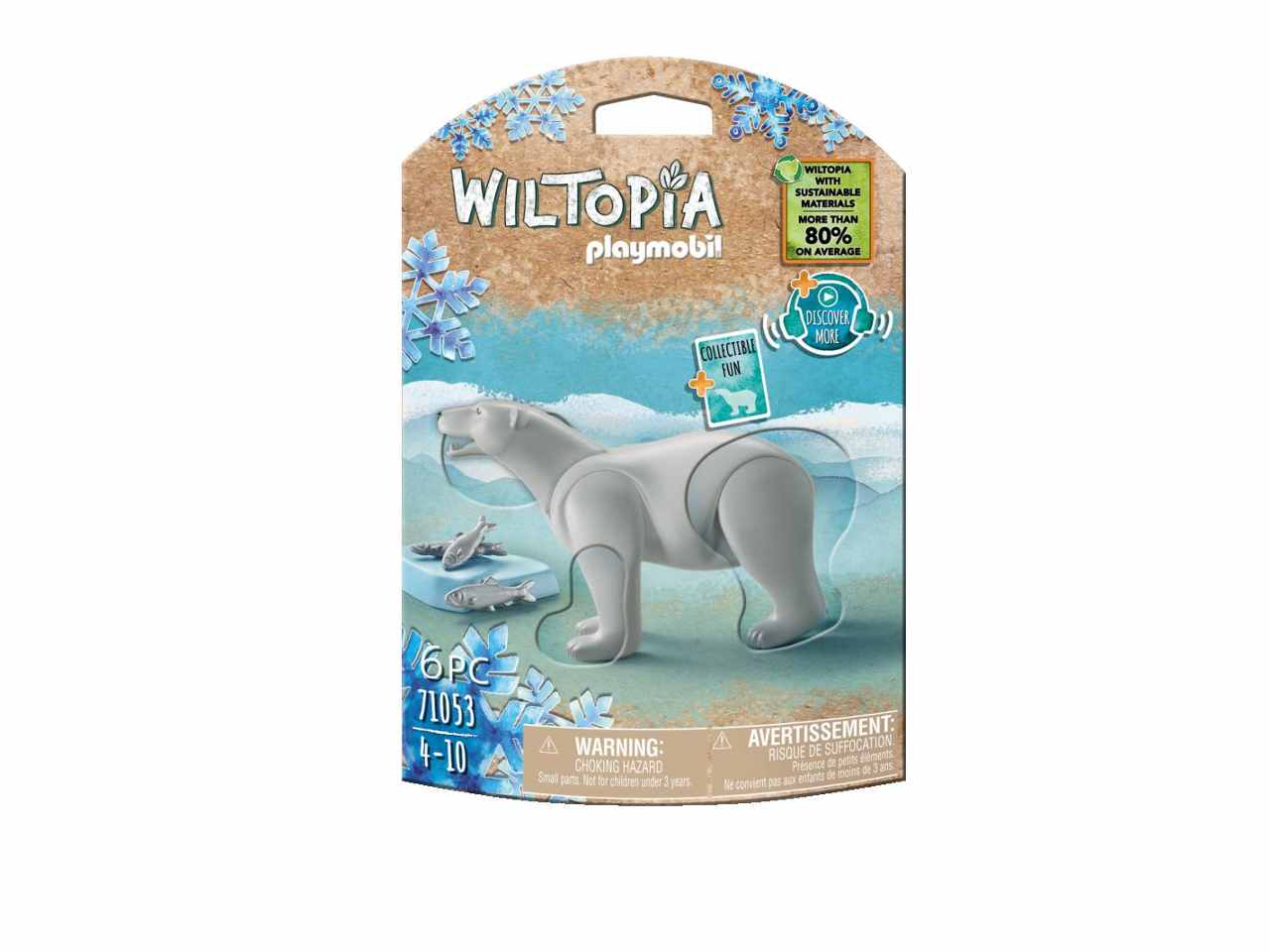 PLAYMOBIL WILTOPIA ORSO POLARE 71053 PLAYMOBIL WILTOPIA ORSO POLARE 71053
