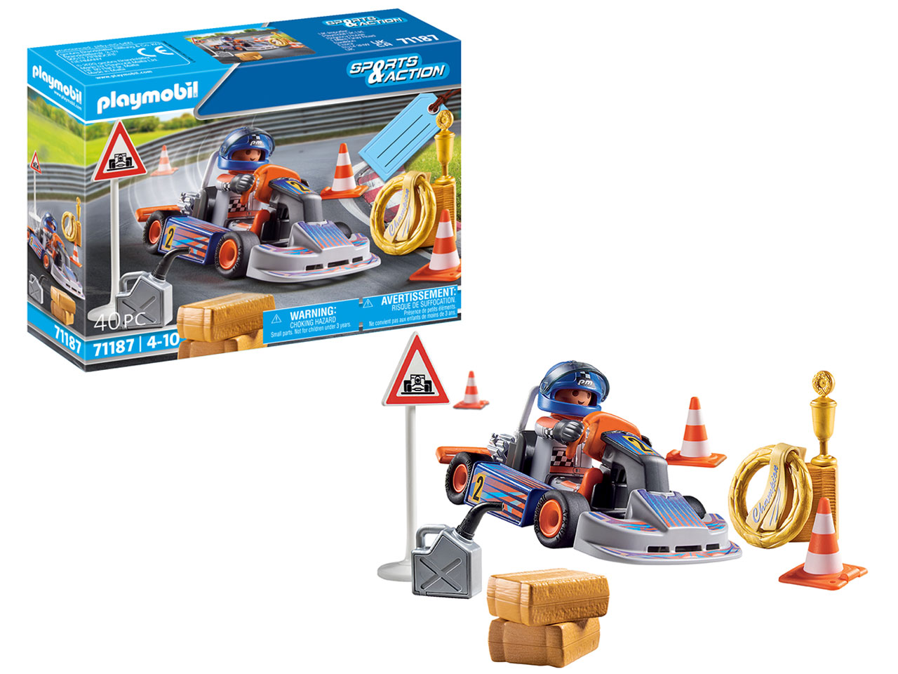 PLAYMOBIL SPORT ACTION GARA DI 71187 PLAYMOBIL SPORT ACTION GARA DI 71187