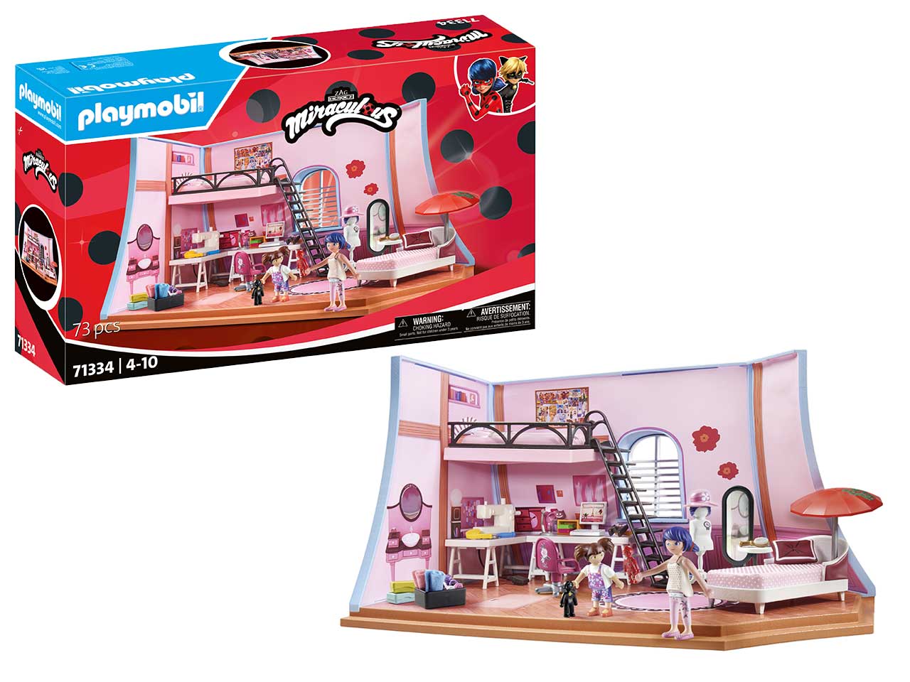 PLAYMOBIL MIRACULOUS MARINETTE 71334