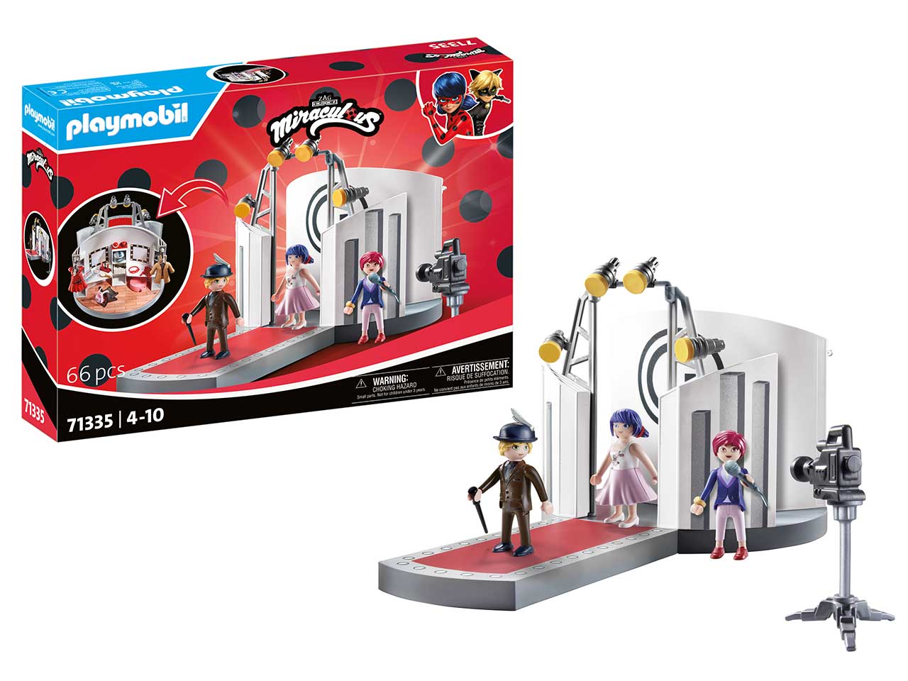 PLAYMOBIL MIRACULOUS SFILATA 71335