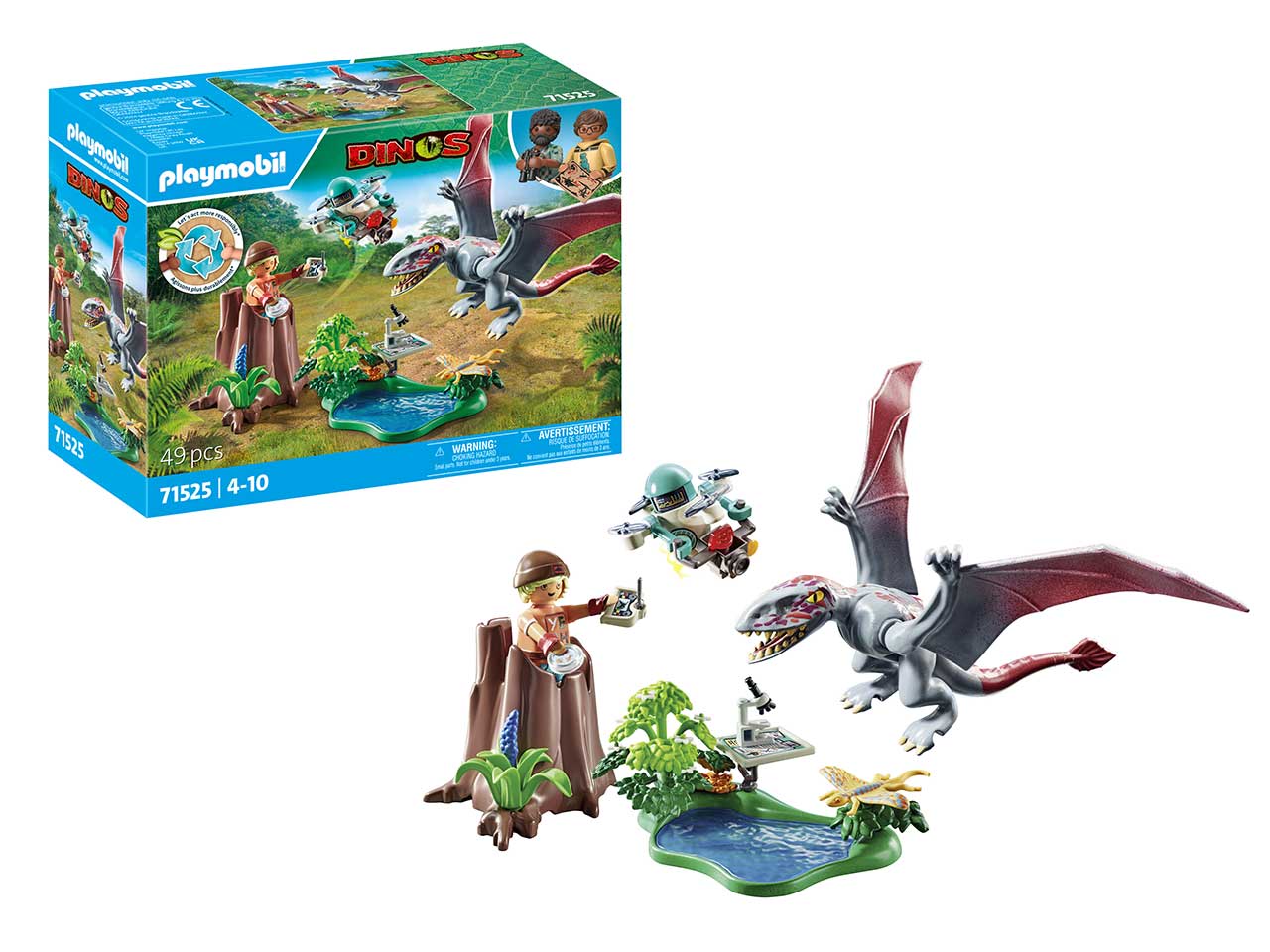PLAYMOBIL RICERCA DIMORPHODON 71525