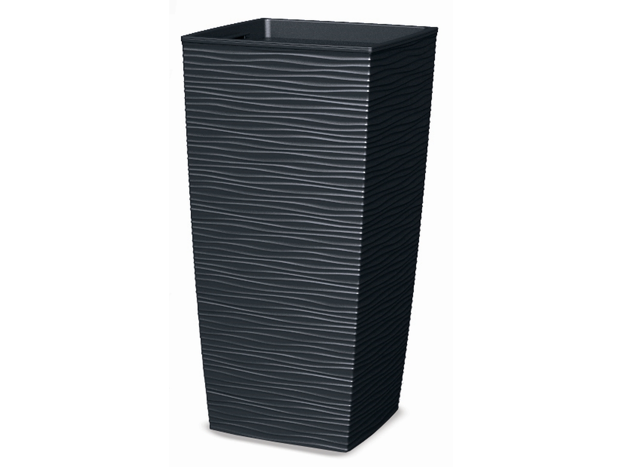 VASO AURORA 25X25XH.46,5 ANTRACITE 179