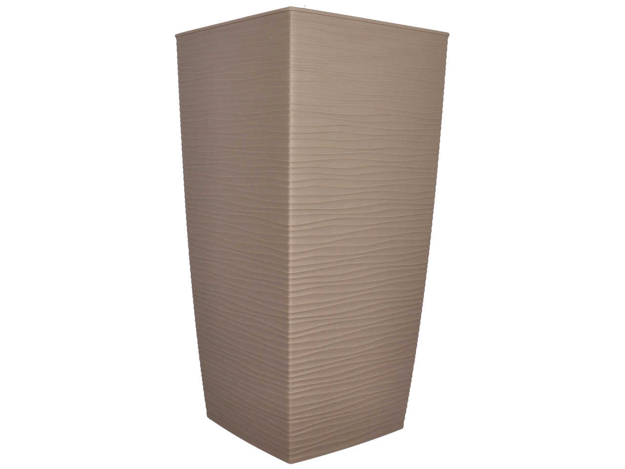 VASO AURORA 25X25XH.46,5CM MARRONE 193