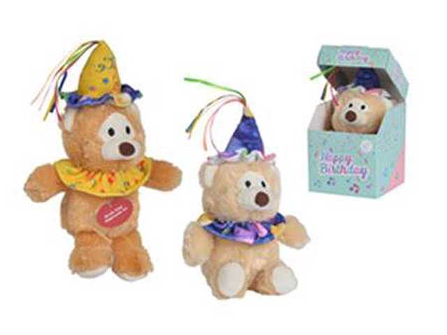 PELUCHE C/MUSICA HAPPY BIRTHDAY