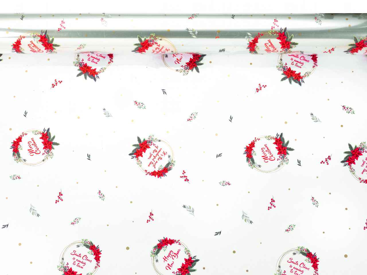 FOGLI XMAS STAR 30MY 100X130CM 50PZ F-M12TJ-XF1XX