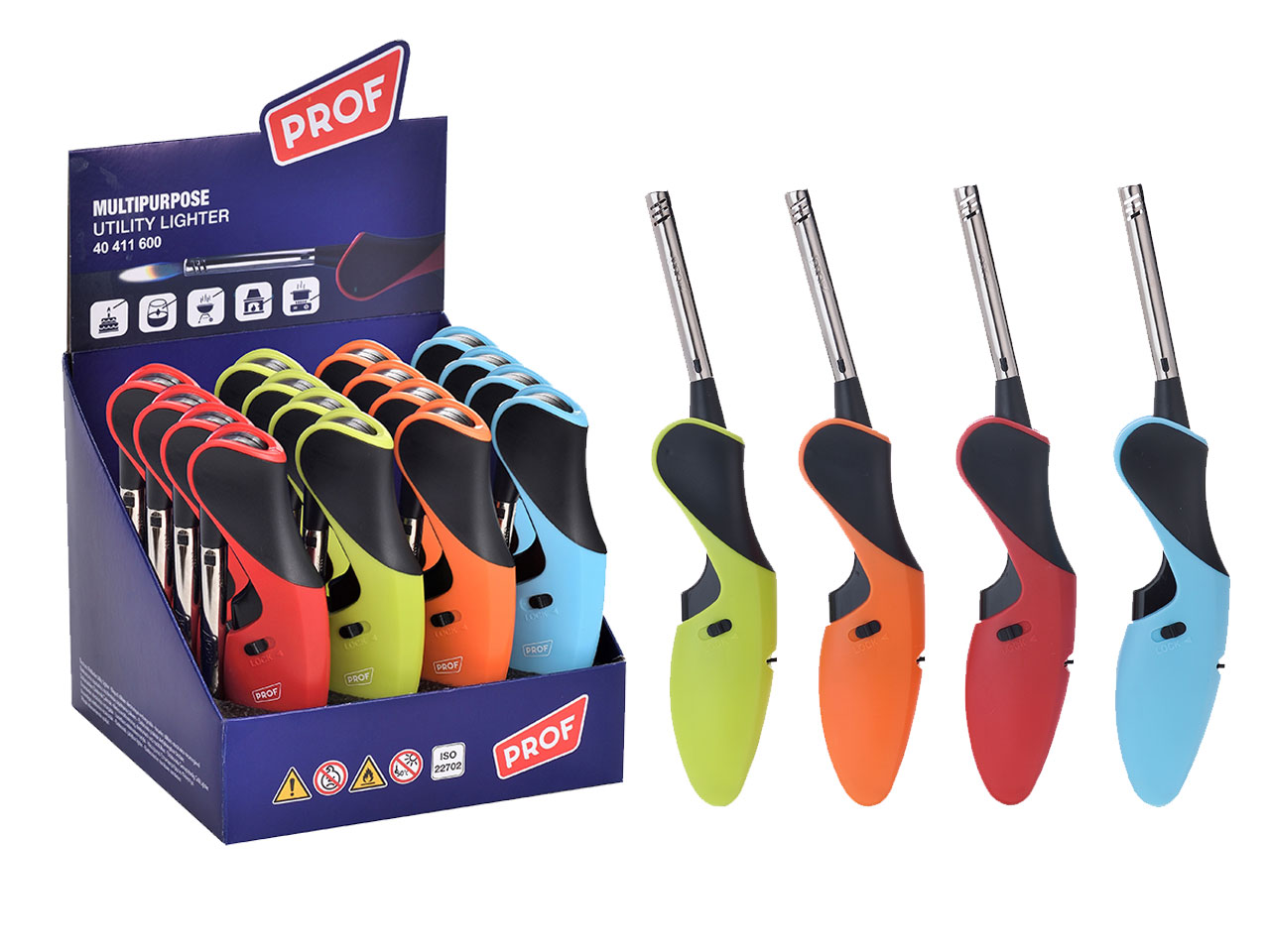 ACCENDIGAS CONGER IN 4 COLORI 40411600