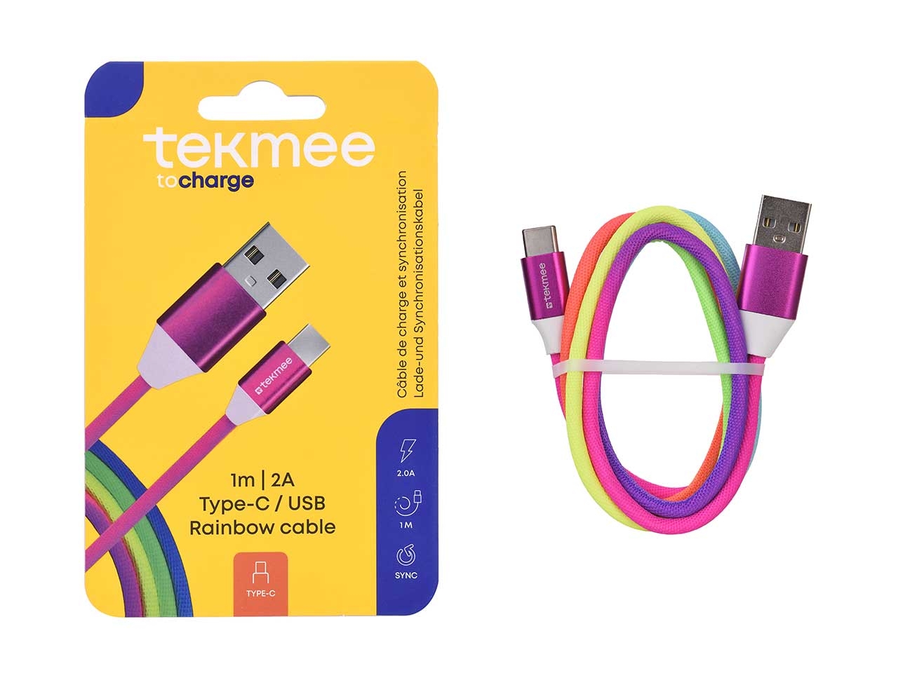 TEKMEE CAVO ARC.SIL.USB TYPE C 40430325 TEKMEE CAVO ARC.SIL.USB TYPE C 40430325